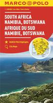Couverture du livre « Afrique du sud : namibie, botswana 1 : 2 mio » de  aux éditions Mairdumont