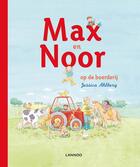 Couverture du livre « Max en Noor op de boerderij » de Jessica Ahlberg aux éditions Terra - Lannoo, Uitgeverij