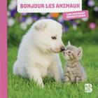 Couverture du livre « Bonjour les animaux ! ; les animaux domestiques » de  aux éditions Le Ballon