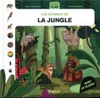 Couverture du livre « Les animaux de la jungle » de Sophie Dussaussois et Florence Guittard aux éditions Tourbillon