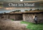 Couverture du livre « Chez les masai calendrier mural 2018 din a4 horizontal - une petite visite chez les mas » de Gaymard A aux éditions Calvendo