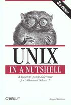 Couverture du livre « Unix In A Nutshell » de Anthony Robbins aux éditions O Reilly & Ass