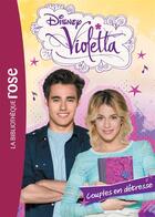 Couverture du livre « Violetta t.28 ; couples en détresse » de Disney aux éditions Hachette Jeunesse