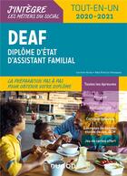 Couverture du livre « DEAF ; diplôme d'Etat d'assistant familial ; tout-en-un (édition 2020/2021) » de Corinne Verdu et Patricia Velasquez aux éditions Dunod