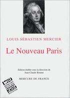 Couverture du livre « Le nouveau paris » de Mercier L S. aux éditions Mercure De France