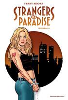 Couverture du livre « Strangers in paradise : Intégrale vol.1 » de Terry Moore aux éditions Delcourt