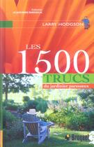 Couverture du livre « Les 1500 trucs du jardinier paresseux » de Larry Hodgson aux éditions Broquet