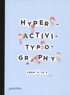 Couverture du livre « Hyper-activit-ypography from A to Z » de Studio 3 aux éditions Dgv