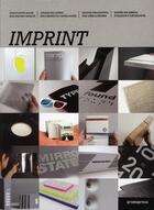 Couverture du livre « Imprint ; design de livres, brochures et catalogues » de  aux éditions Promopress