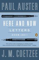 Couverture du livre « Here and Now » de John Maxwell Coetzee aux éditions Penguin Group Us