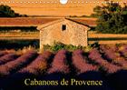 Couverture du livre « Cabanons de provence calendrier mural 2018 din a4 horizontal - autrefois les paysans allaient » de Francois Lepage aux éditions Calvendo