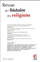 Couverture du livre « Revue de l'histoire des religions (3/2017) varia » de Revue De L'Histoire Des Religions aux éditions Armand Colin