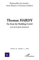 Couverture du livre « CYCNOS : Thomas Hardy ; far from the Madding Crowd ; loin de la foule déchaînée » de  aux éditions L'harmattan