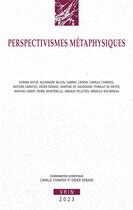 Couverture du livre « Perspectivismes métaphysiques » de Didier Debaise et Camille Chamois et Collectif aux éditions Vrin
