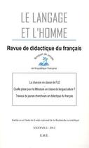 Couverture du livre « La chanson en classe de fle - vol47 - quelle place pour la litterature en classe de langue/culture ? » de  aux éditions Eme Editions