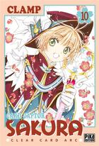 Couverture du livre « Card captor Sakura - clear card arc Tome 10 » de Clamp aux éditions Pika