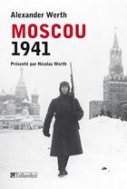 Couverture du livre « Moscou 1941 » de Werth/Werth aux éditions Tallandier