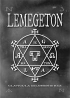 Couverture du livre « Lemegeton, [deluxe] » de Anonyme aux éditions Sesheta