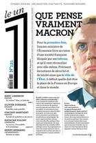 Couverture du livre « LE 1 N.121 ; que pense vraiment Macron » de Le 1 aux éditions Le Un