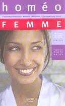 Couverture du livre « Homeo Femme » de Max Tetau et C-A Pigeot aux éditions Hachette Pratique