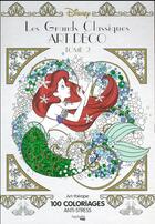 Couverture du livre « Les grands classiques disney art déco t.2 » de Aurelia-Stephanie Bertrand aux éditions Hachette Pratique