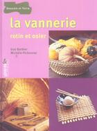 Couverture du livre « La vannerie » de Barbier-G+Pichonet-M aux éditions Dessain Et Tolra