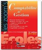 Couverture du livre « Comptabilité de gestion (12e édition) » de Beatrice Grandguillot et Francis Grandguillot aux éditions Gualino Editeur