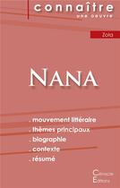Couverture du livre « Nana, d'Emile Zola » de  aux éditions Editions Du Cenacle