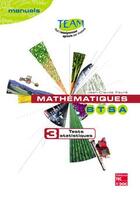 Couverture du livre « Mathématiques BTSA 3 : Tests statistiques » de Jean-Claude Fauré aux éditions Tec Et Doc