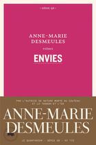 Couverture du livre « Envies » de Desmeules Anne-Marie aux éditions Le Quartanier
