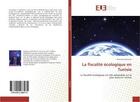 Couverture du livre « La fiscalite ecologique en tunisie » de Fattouch Monaem aux éditions Editions Universitaires Europeennes