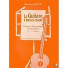 Couverture du livre « La guitare a travers chants » de Derai Simone aux éditions H Cube