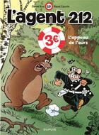 Couverture du livre « L'agent 212 Tome 15 : l'appeau de l'ours » de Daniel Kox et Raoul Cauvin aux éditions Dupuis