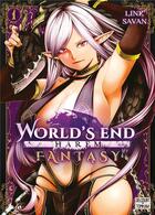 Couverture du livre « World's end harem fantasy Tome 1 » de Link et Savan aux éditions Delcourt