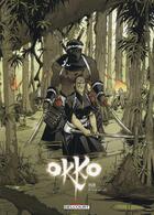 Couverture du livre « Okko ; COFFRET VOL.5 ; T.9 ET T.10 ; le cycle du vide » de Hub aux éditions Delcourt