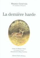 Couverture du livre « La derniere harde » de Genevoix/Prud'Hon aux éditions Herissey