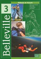 Couverture du livre « Belleville niv 3 eleve » de Grand-Clement/Volte aux éditions Cle International