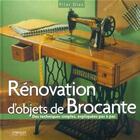 Couverture du livre « Rénovation d'objets de brocante » de Pilar Diaz aux éditions Eyrolles