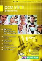 Couverture du livre « Biochimie ; UE 1 ; QCM » de Kamel Abbadi aux éditions Foucher