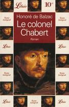 Couverture du livre « Le colonel chabert » de Honoré De Balzac aux éditions J'ai Lu