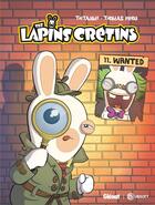 Couverture du livre « The Lapins Crétins Tome 11 : Wanted » de Thitaume et Thomas Priou aux éditions Glenat