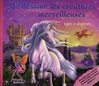Couverture du livre « Je dessine les créatures merveilleuses » de Frederique Fraisse aux éditions Babiroussa