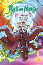 Couverture du livre « Rick and Morty Hors-Série : Mondes à part » de Josh Trujillo et Tony Fleecs aux éditions Hicomics
