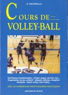 Couverture du livre « Cours de volley-ball » de G Volpicella aux éditions De Vecchi
