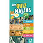 Couverture du livre « Mes quiz malins - ce2 a cm1 » de Deborah Pinto aux éditions Philippe Auzou