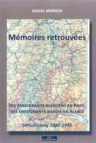 Couverture du livre « Mémoires Retrouvées » de Daniel Morgen aux éditions Do Bentzinger