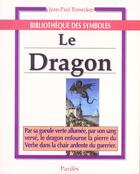 Couverture du livre « Le dragon » de Jean-Paul Ronecker aux éditions Pardes