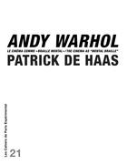 Couverture du livre « Cahier 21-le cinema comme braille mental » de Patrick De Haas aux éditions Paris Experimental