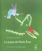 Couverture du livre « Le papa de petit ane » de Kromhout aux éditions Mijade