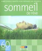 Couverture du livre « 60 Conseils Sommeil De Reve » de Marie Borrel aux éditions Hachette Pratique